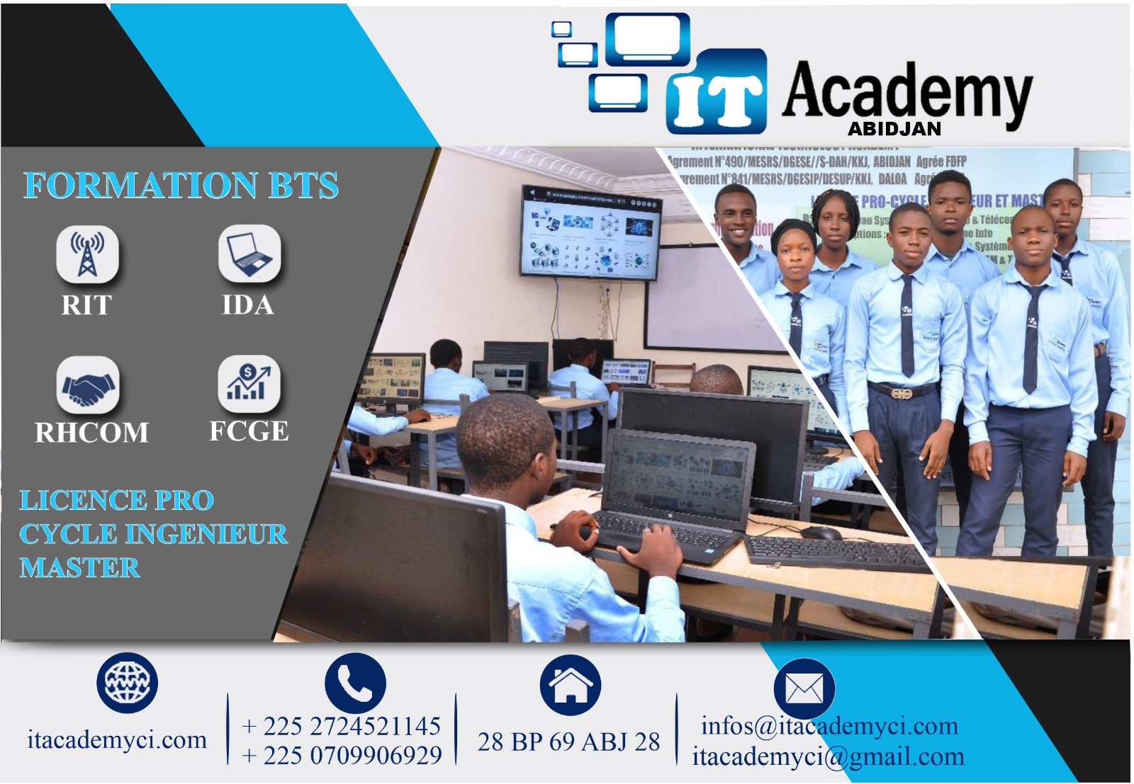 Affiche de IT academy university